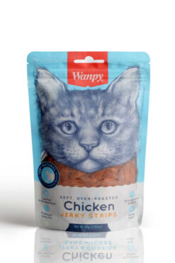 Wanpy Gerçek Tavuk Fileto Kedi Ödül Maması – Yumuşak Dokulu, 80 gr