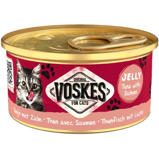 VOSKES Ton Balığı ve Somonlu Kedi Konservesi 85g