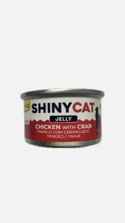 GimCat ShinyCat Jöle – Tavuklu ve Yengeçli Yaş Kedi Maması 70g