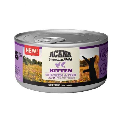 Acana Premium Pate Tavuklu ve Balıklı Yavru Kedi Konservesi