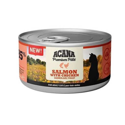 🐟 Acana Premium Pâté Somon Balıklı ve Tavuklu Kedi Konservesi