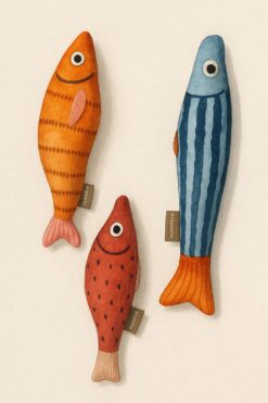 Patifish – Catnipli Kedi Oyuncağı (3 Desen Seçenekli)