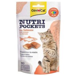 Gimcat Nutripockets Somon & Omega 3-6 Kedi Ödülü 60 gr