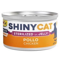 GimCat Shiny Cat Kısır Kediler İçin Tavuklu Konserve Mama 70 gr