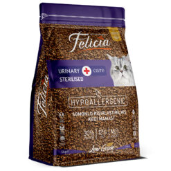 Felicia Somonlu Az Tahıllı Hypoallergenic Kısırlaştırılmış Kedi Maması 1 KG