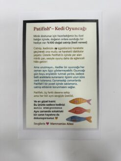 Alternative view of Patifish – Catnipli Kedi Oyuncağı--- Ocean Patifish