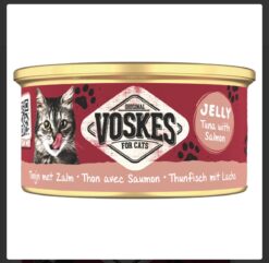 VOSKES TON BALIĞI ve SOMON KEDİ KONSERVESİ 85GR
