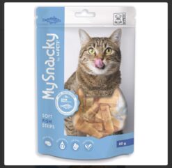 M-PETS MY SNACKY FISH STRIPS KEDİ ÖDÜLÜ 80GR