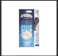 M-PETS CREAMY TON BALIKLI KARİDESLİ KEDİ ÖDÜLÜ 4X15GR